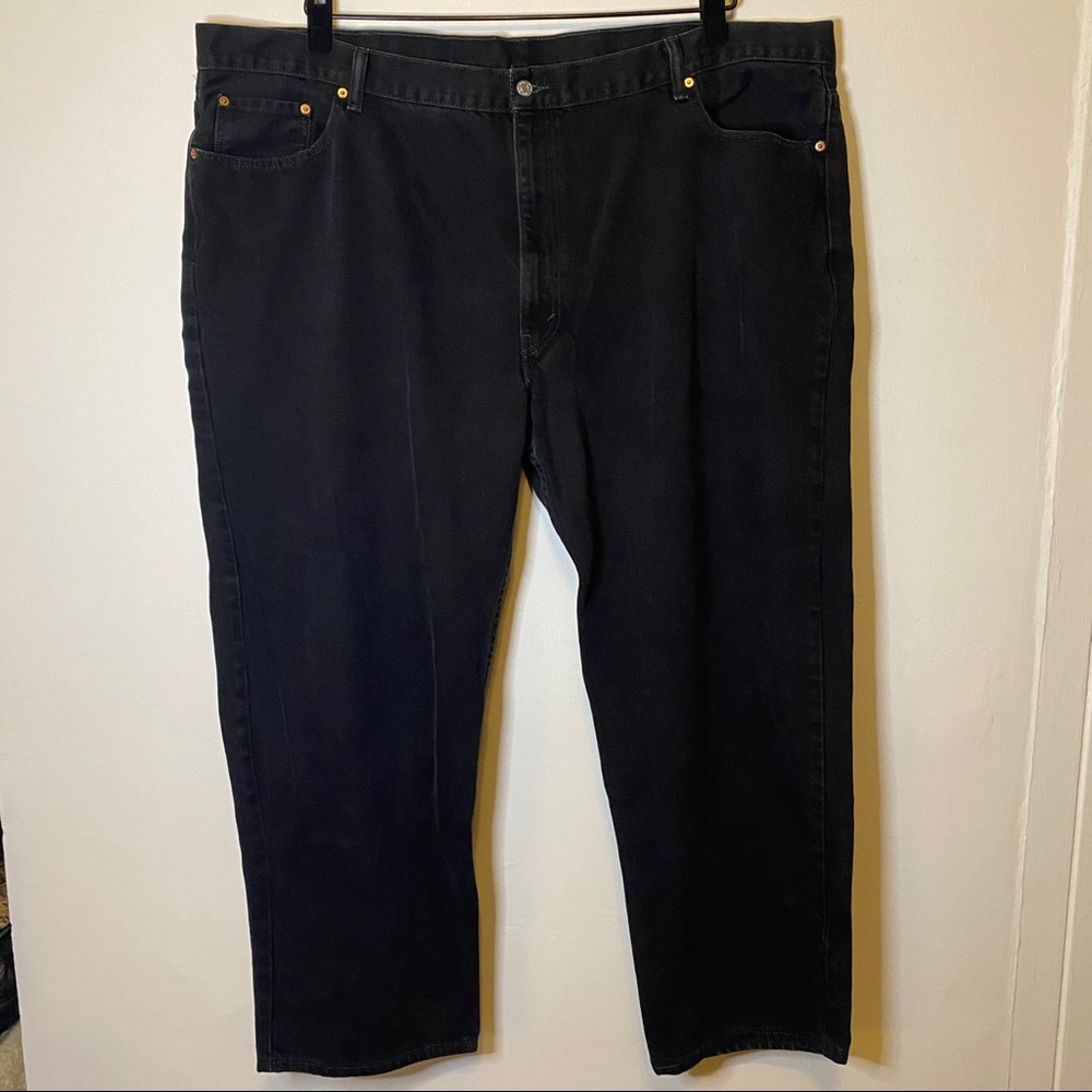 ✨levis 550 black relaxed fit jeans✨
